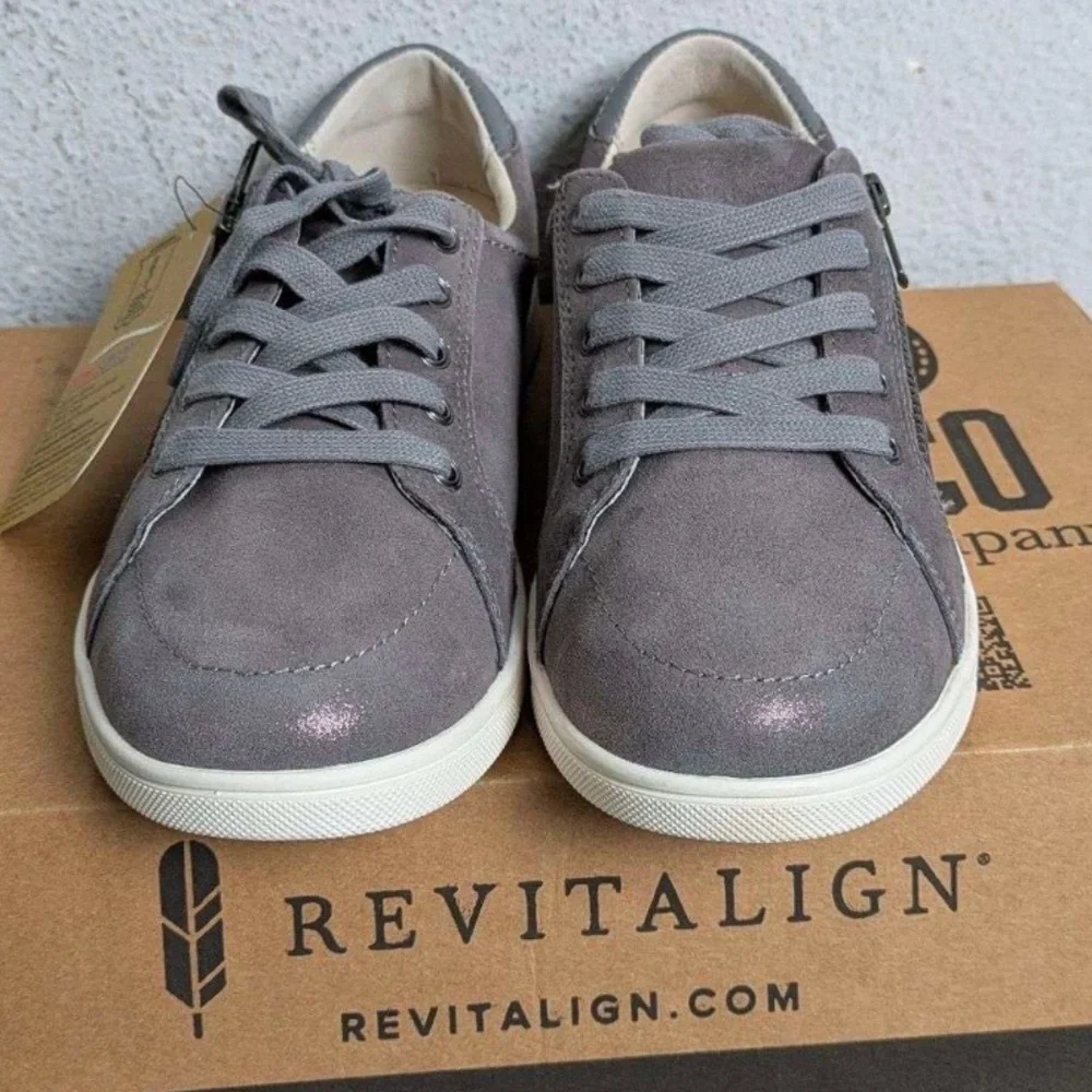 Spenco Sz 7 Santa Catalina Sneakers Revitalign Waco Shoe Co. December Sky